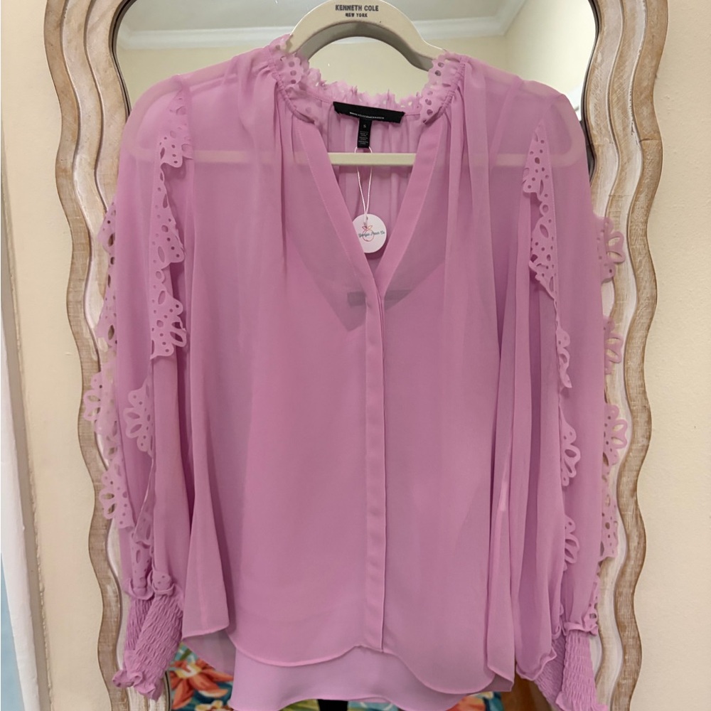 White House Black Market Blouse w Cami NEW